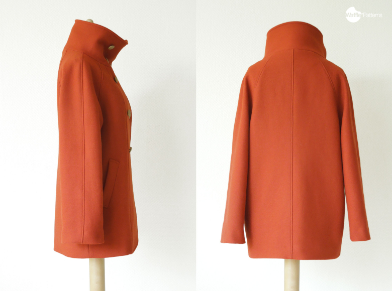 Yuzu Raglan Coat | Textillia