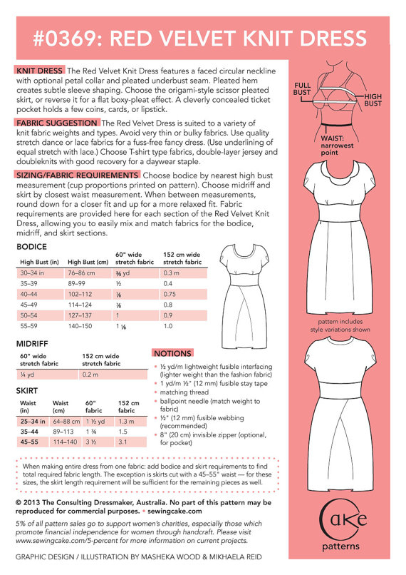 Red Velvet Knit Dress #0369