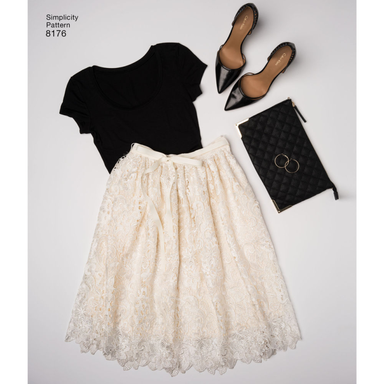 8176 | Misses' Dirndl Skirts in Three Lengths | Textillia