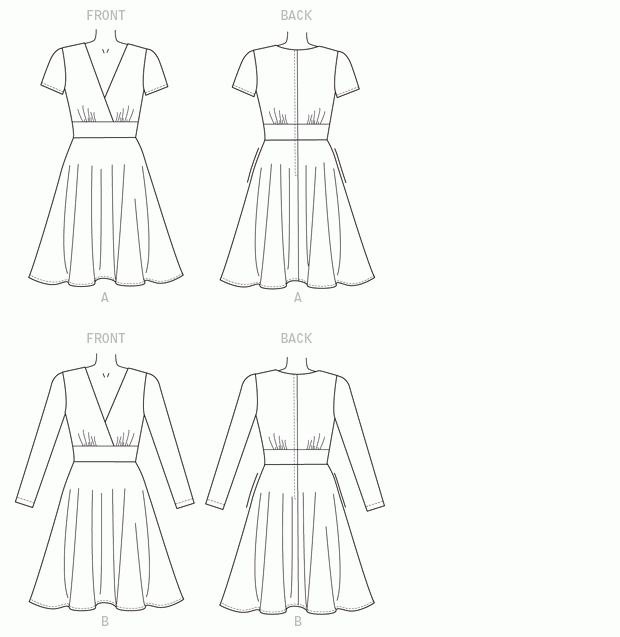 V9146 | Misses' Dress | Textillia