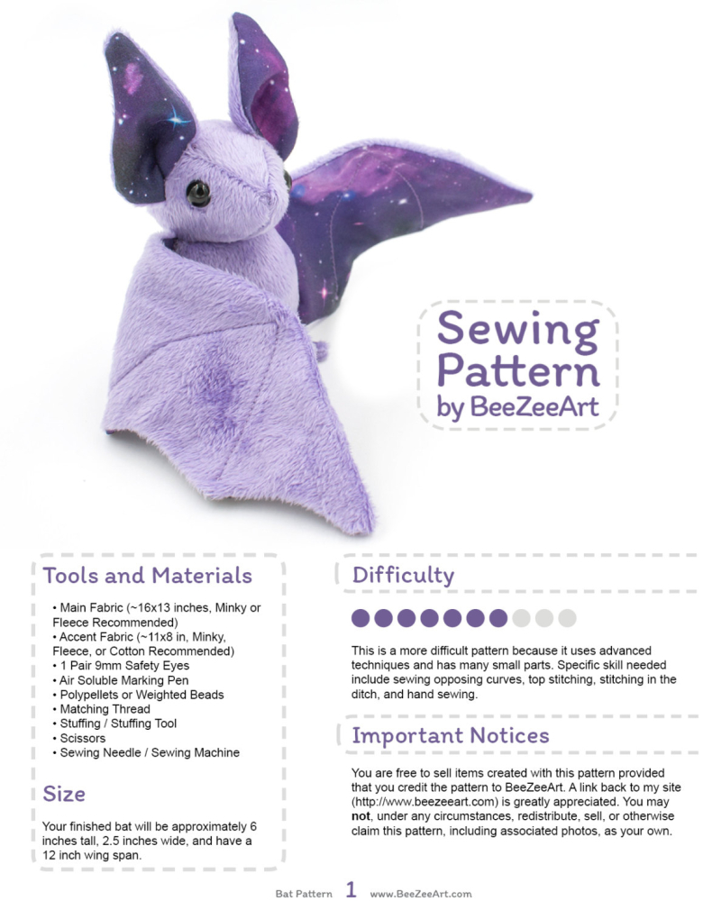 sew your own stuffed animal