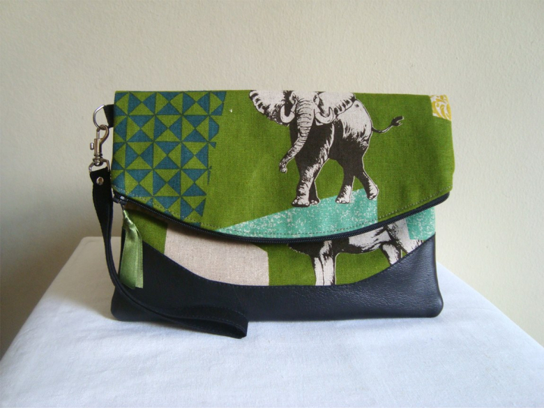 Swoon Pattern Heidi Foldover Clutch