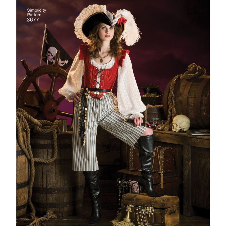 Pirate Costume with FREE Pattern - Melly Sews