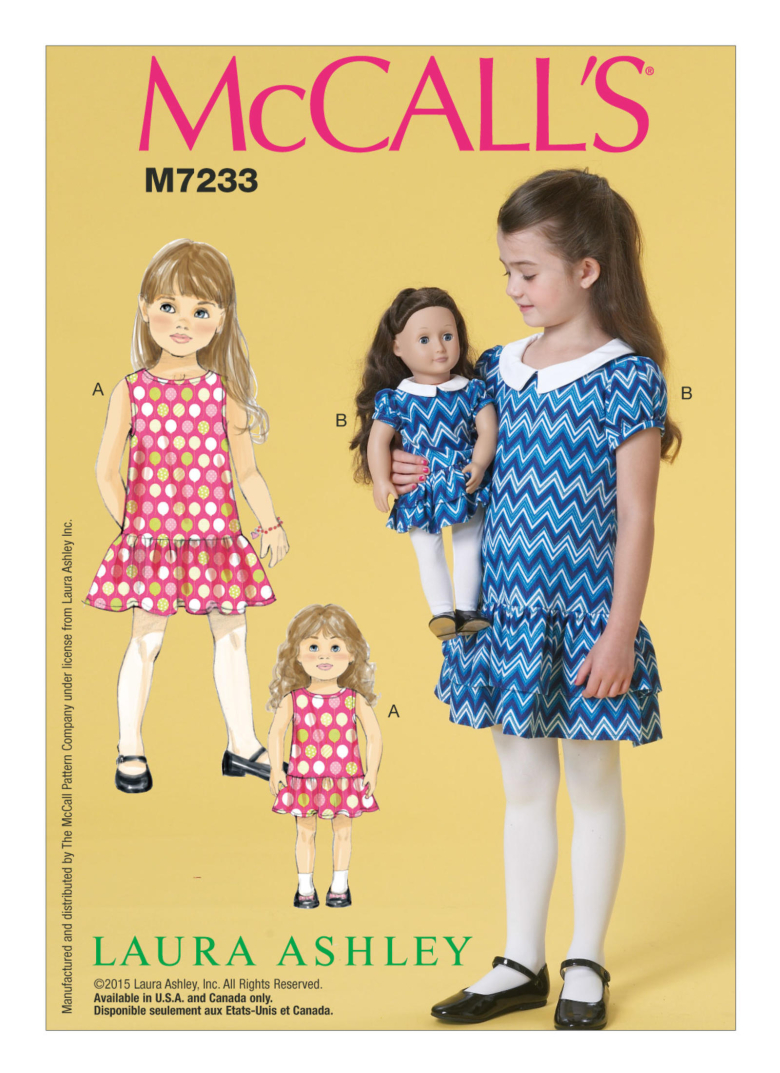 matching doll and girl clothes canada