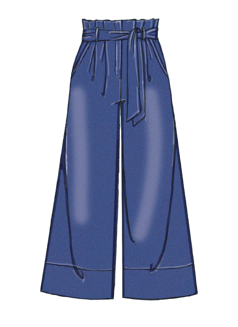 M7726 | Misses' Shorts, Pants and Sash | Textillia