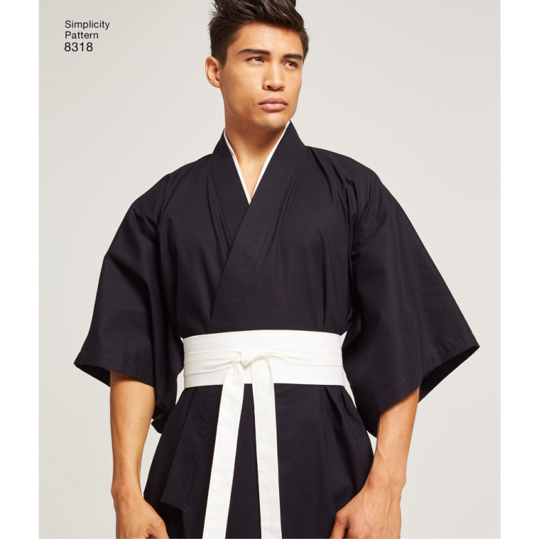 Simplicity 8318 Kimono and Hakama Pants Review