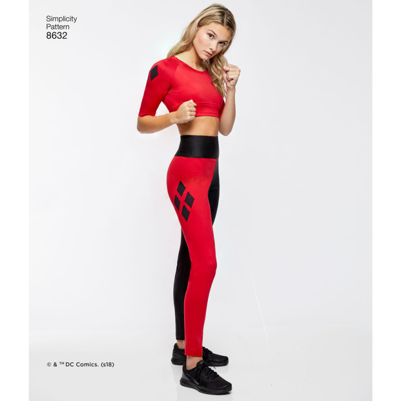 harley quinn sports bra