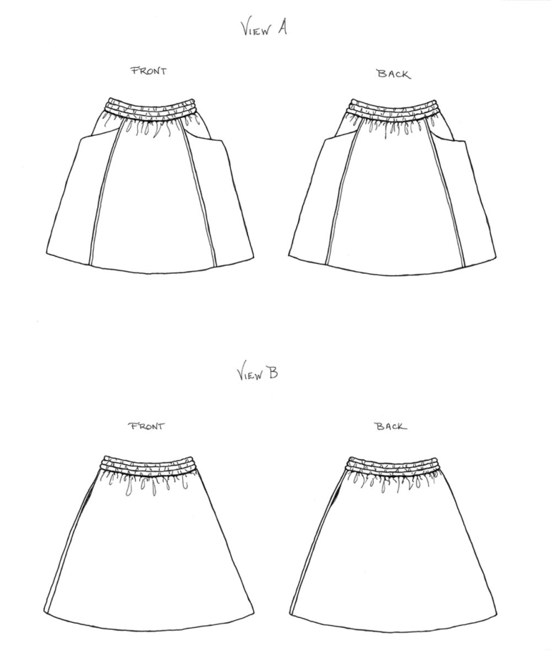 Gypsum Skirt | Textillia