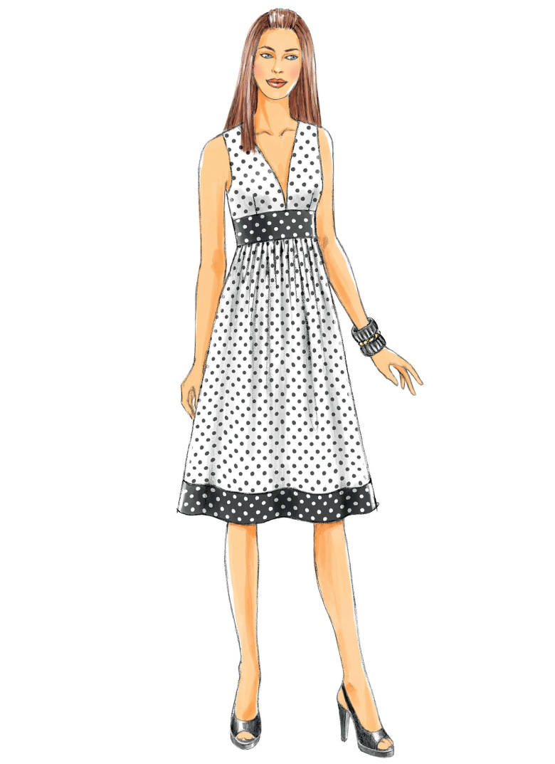 B5181 | Misses' Sleeveless Dresses | Textillia