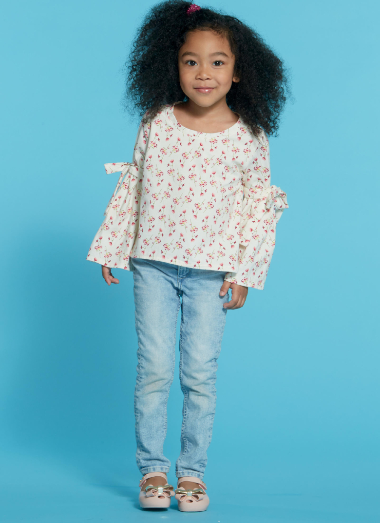 M7797 | Children's/Girls' Tops and Skirt | Textillia