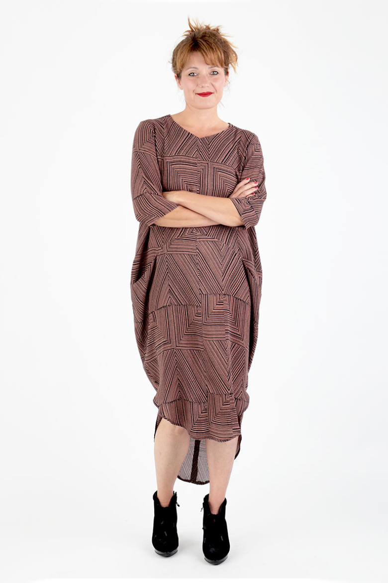 Trine Cocoon Dress Textillia