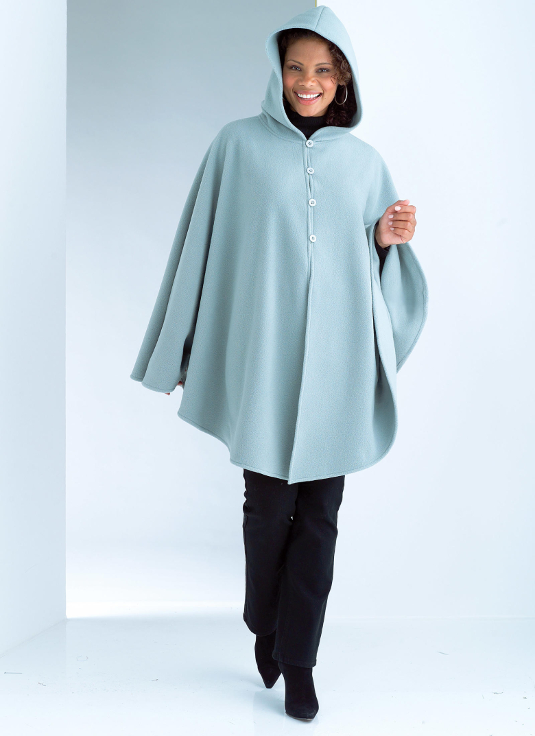 B4266 | Misses' Hip-Length Ponchos | Textillia