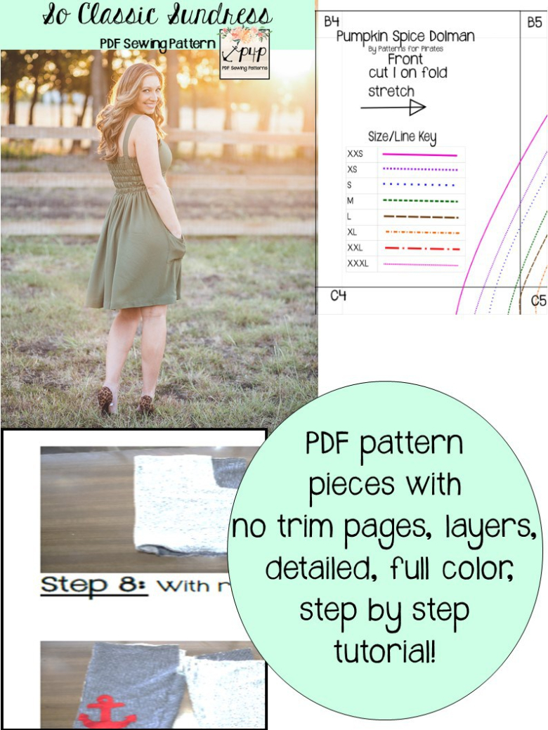 Patterns for pirates so classic sundress sale