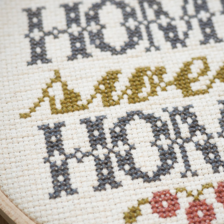 Homo Sweet Homo Cross Stitch Kit – Crafty Wonderland