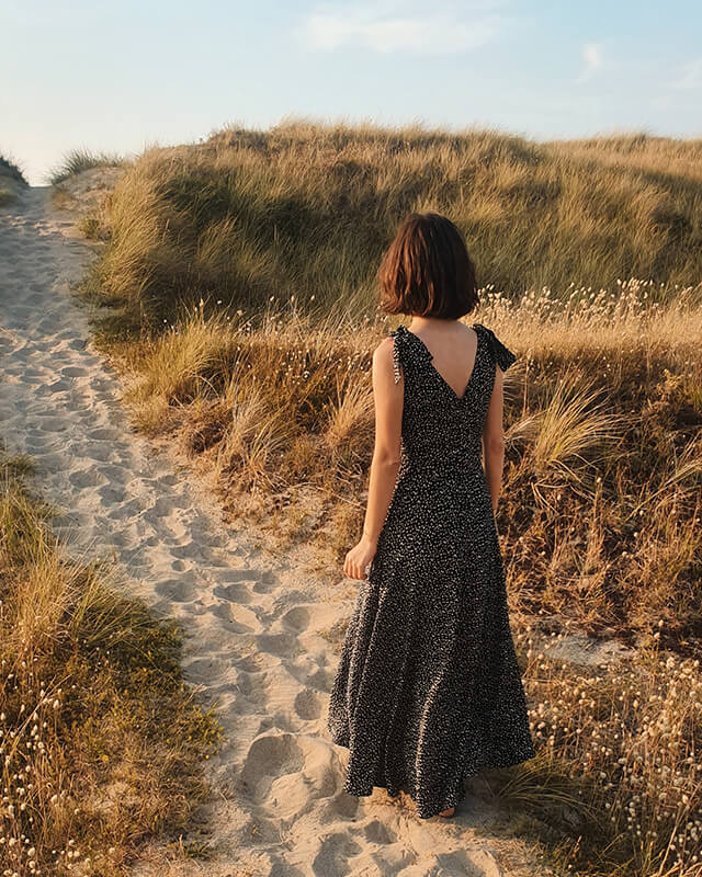 French Poetry, Lune dress