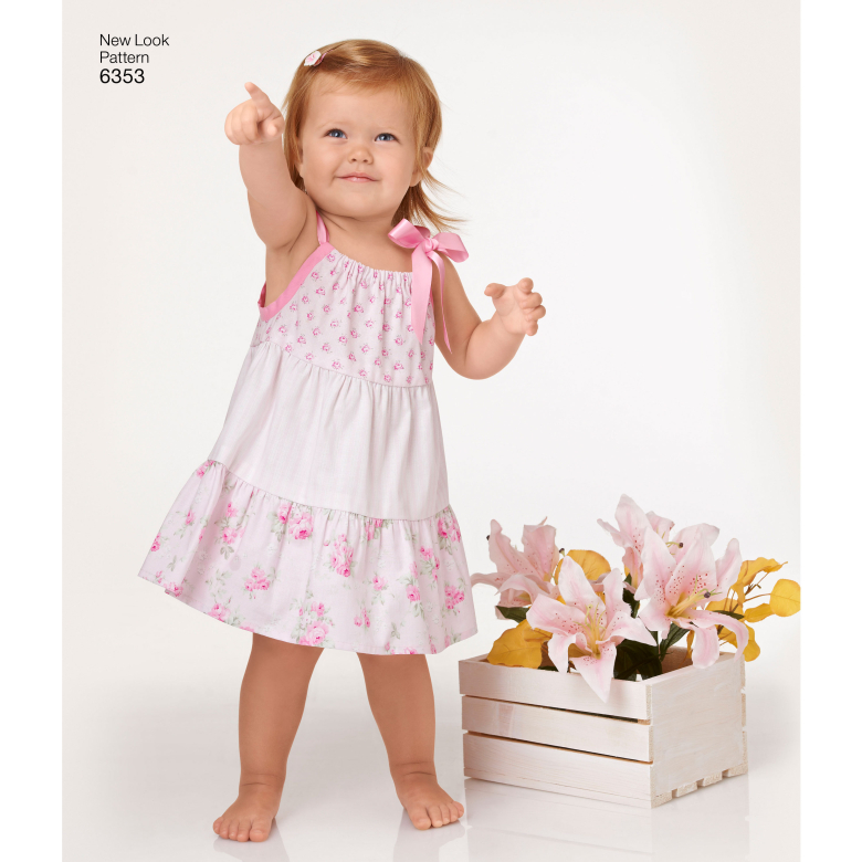 6353 | Babies' Dresses and Panties | Textillia