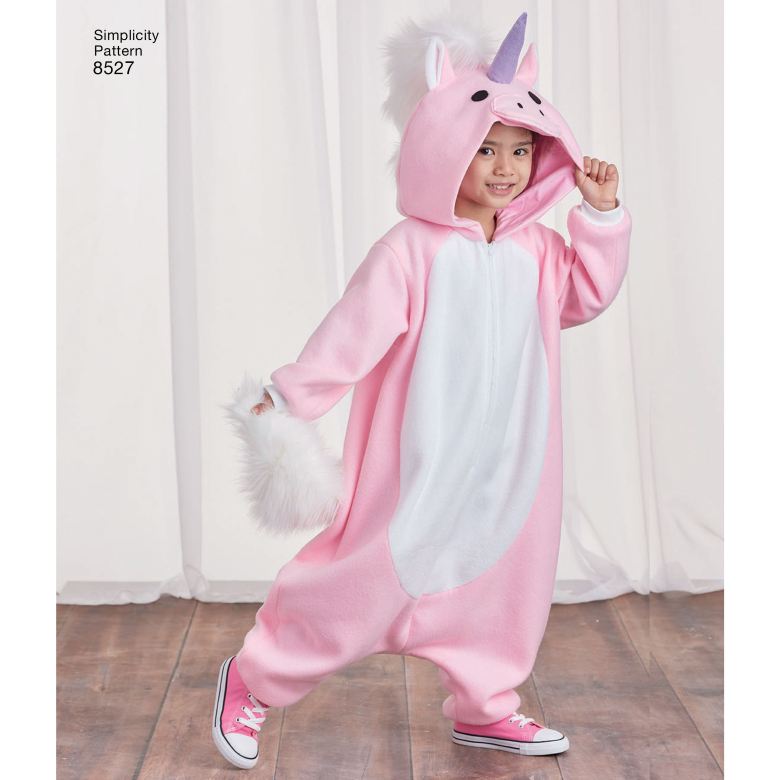 8527 | Child's Animal Jumpsuit Costumes | Textillia