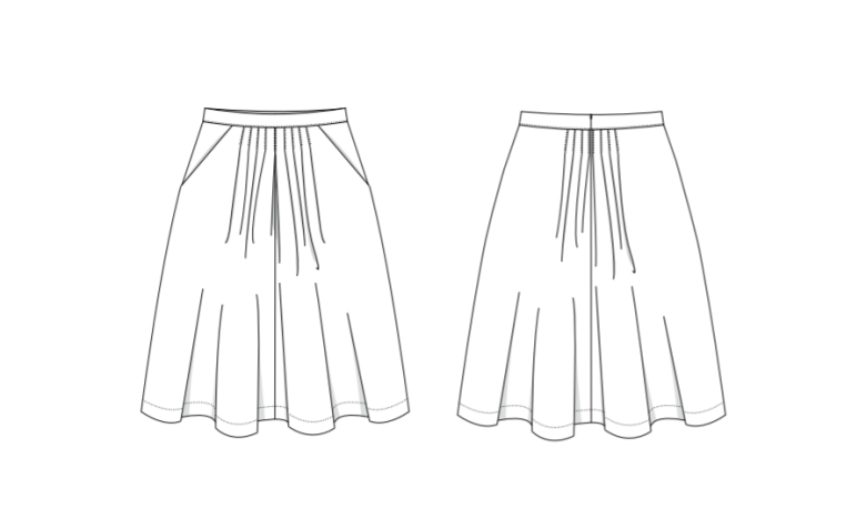 Vintage-style Skirt | Textillia
