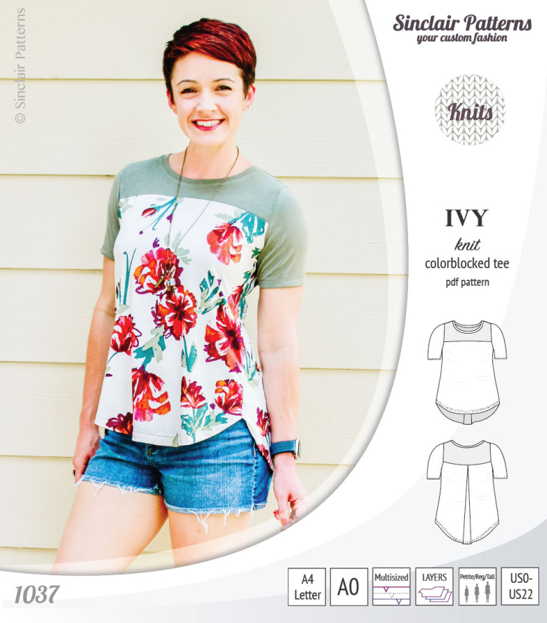 Ivy Tee by Sinclair Patterns