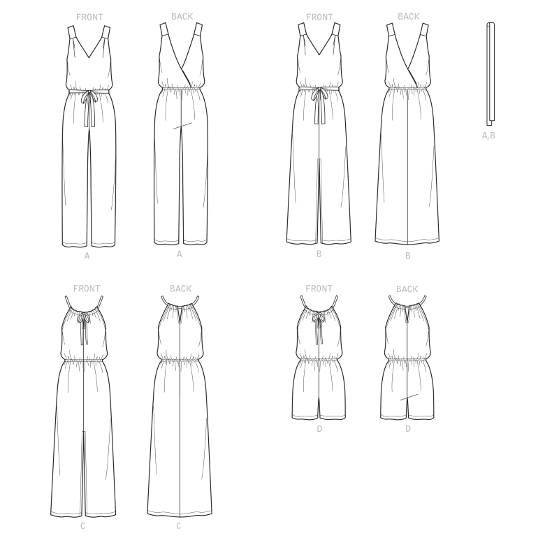 S9125 | Misses' Dresses & Jumpsuits | Textillia