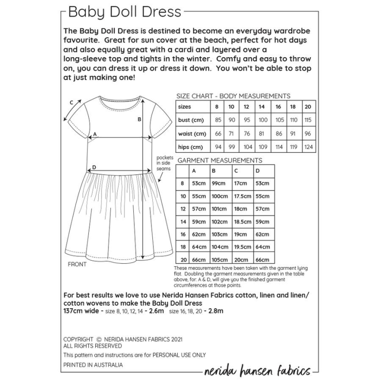 Babydoll Dress | Textillia