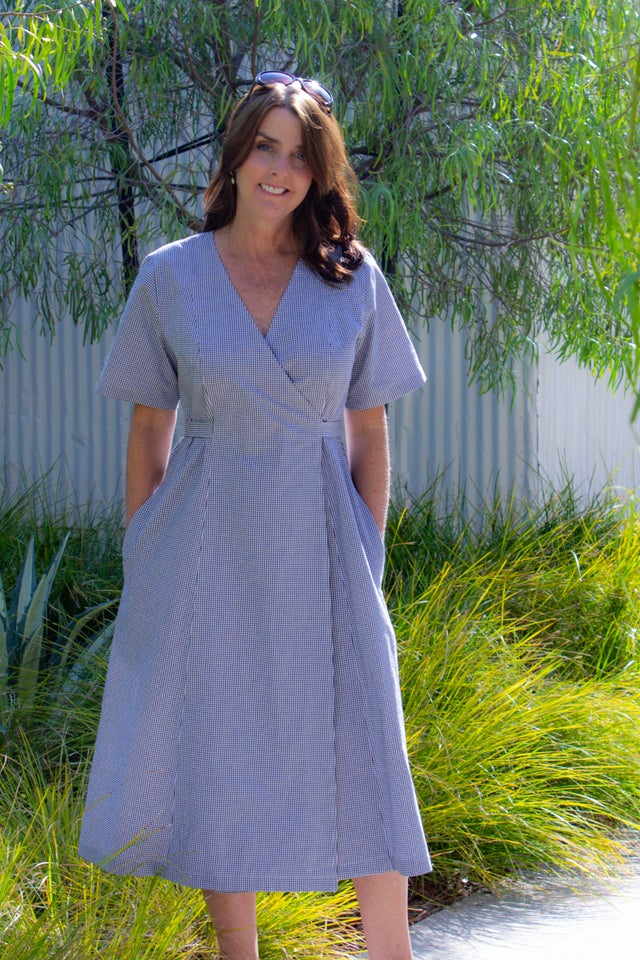 Andrea Wrap Dress | Textillia