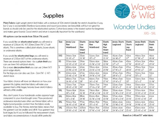 Wonder Undies — Sew Creative