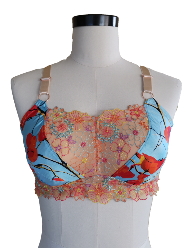 Bra pattern set with banded and brallette for women- Abelis fashion