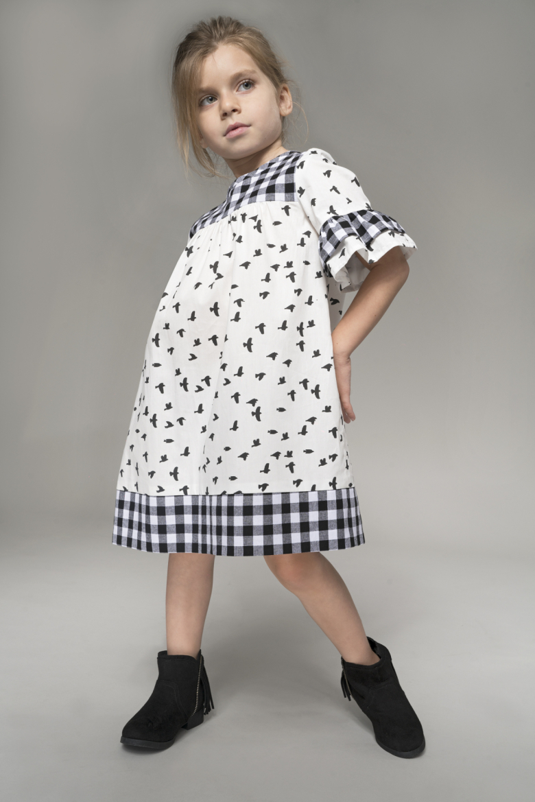 SP112 | Child's Boho Dress | Textillia