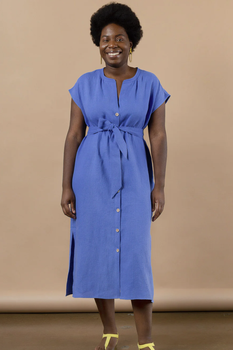 Periwinkle Shirtdress | Textillia