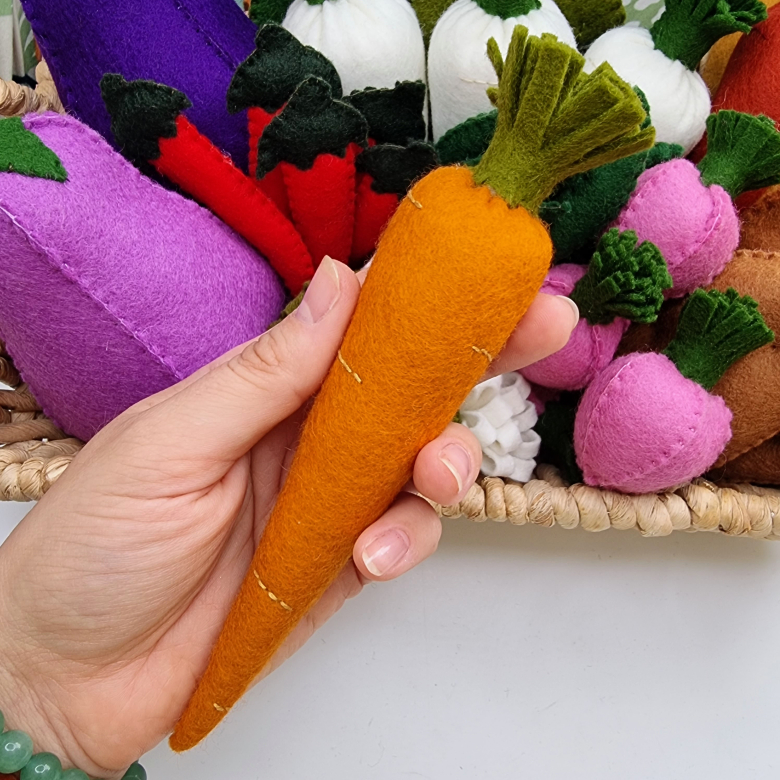 Felt Food: Vegetables