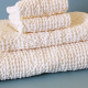 stack of bath towel set, largest on the bottom