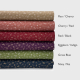 fabric collection image with labeled colorways (from earth indigo)