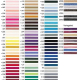 woolly nylon color chart