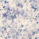 Purple-gray organic-looking splatter design on fabric