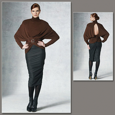  Vogue 2772 Misses Dress 8,10,12 Donna Karan : Arts, Crafts &  Sewing